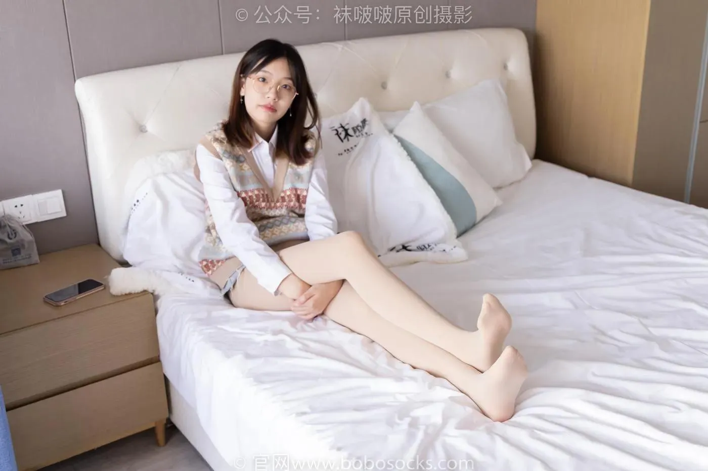 [BoBoSocks袜啵啵]NO.169 小甜豆-黑皮鞋、厚黑丝、厚肉丝 [145P]插图